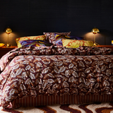 Sage & Clare Hazel Velvet Pillowcase - Russet