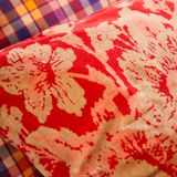 Sage & Clare Hazel Velvet Pillowcase - Vermillion