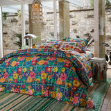 Sage & Clare Ines Cotton Euro Pillowcase Set - Verdant
