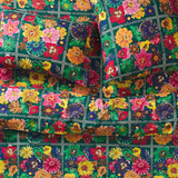 Sage & Clare Ines Cotton Quilt Cover - Verdant