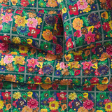 Sage & Clare Ines Flat Cotton Sheet - Verdant