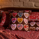 Sage & Clare Loretta Cotton Euro Pillowcase Set - Umber