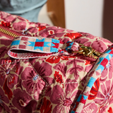 Sage & Clare Magnolia Makeup Bag - Poppy