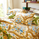 Sage & Clare Margaret Cotton Pillowcase Set - Clay