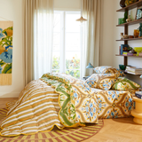 Sage & Clare Margaret Cotton Pillowcase Set - Clay