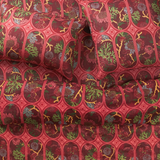 Sage & Clare Naia Linen Pillowcase Set - Garnet