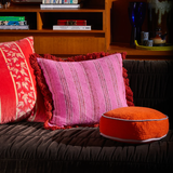 Sage & Clare Nicolette Woven Cushion - Pansy