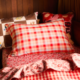 Sage & Clare Otis Cotton Pillowcase Set - Poppy