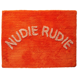 Sage & Clare Tula Nudie Bath Mat - Tangerine