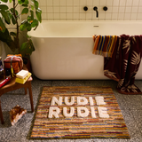 Sage & Clare Tula Nudie Bath Mat - Burnt Sienna