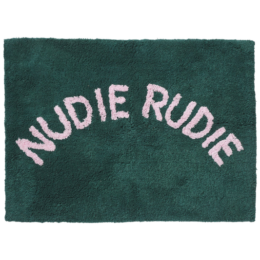 Sage & Clare Tula Nudie Bath Mat - Peacock