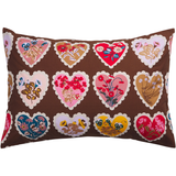 Sage & Clare Loretta Cotton Pillowcase Set - Umber
