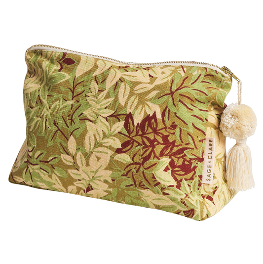 Sage & Clare Alka Cosmetic Bag - Reed