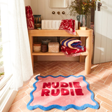 Sage & Clare Amalie Nudie Bath Mat - Hibiscus