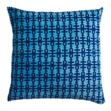 Sage & Clare Amata Velvet Cushion - Blue Jean