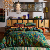 Sage & Clare Babette Linen Quilt Cover - Verdant