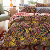 Sage & Clare Babette Linen Quilt Cover - Ink