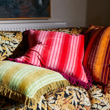 Sage & Clare Brigitte Velvet Cushion - Cosmo Pink