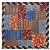 Sage & Clare Clarice Patchwork Bedcover - Azure