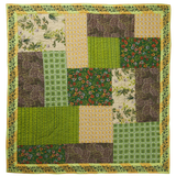 Sage & Clare Clarice Patchwork Bedcover - Key Lime