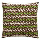 Sage & Clare Cora Quilted Cushion - Garnet