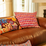 Sage & Clare Cora Quilted Cushion - Pearl