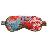 Sage & Clare Coralie Silk Eye Mask - Garnet
