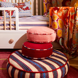 Sage & Clare Delana Round Cushion - Hibiscus