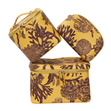 Sage & Clare Delphine Cosmetic Pouch - Dune