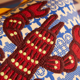 Sage & Clare Esme Embroidered Cushion