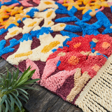 Sage & Clare Francesca Bath Mat - Garnet