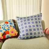 Sage & Clare Gabriella Cushion - Azure