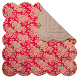 Sage & Clare Hazel Scalloped Velvet Bedcover