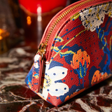 Sage & Clare Heidi Cosmetic Pouch - Burnt Sienna