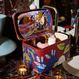 Sage & Clare Heidi Large Vanity Case - Burnt Sienna