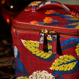 Sage & Clare Heidi Small Vanity Case - Burnt Sienna