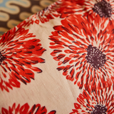 Sage & Clare Isabella Linen Pillowcase Set - Flame