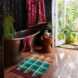 Sage & Clare Karina Bath Mat - Verdant