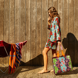 Sage & Clare Leilani Tote Bag - Garnet