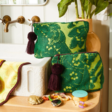 Sage & Clare Lucia Terry Pouch - Kelp
