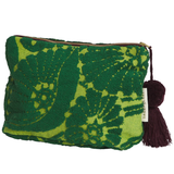 Sage & Clare Lucia Terry Pouch - Kelp