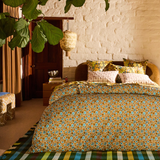Sage & Clare Magnolia Duvet Cover - Turquoise