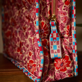 Sage & Clare Magnolia Vanity Bag - Poppy