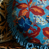Sage & Clare Margot Velvet Cushion - Celeste