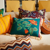 Sage & Clare Maria Embroidered Cushion