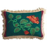 Sage & Clare Maria Embroidered Cushion