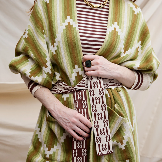 Sage & Clare Nisha Jacquard Robe