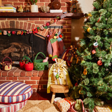 Sage & Clare Palmina Knitted Stocking - Cerulean