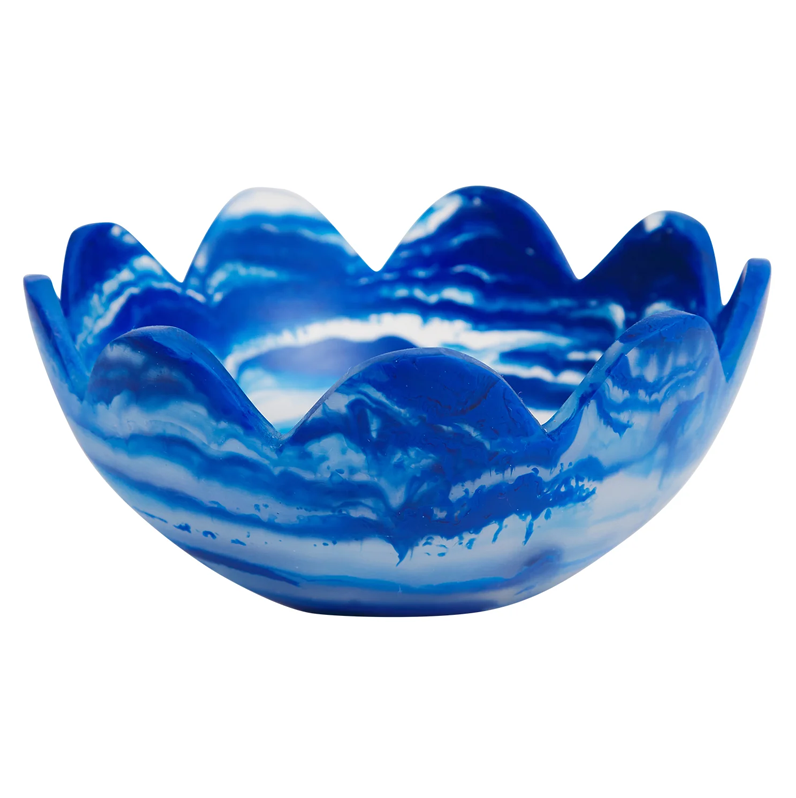 Sage & Clare Petal Bowl - Lapis