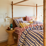 Sage & Clare Selene Cotton Pillowcase Set - Crimson